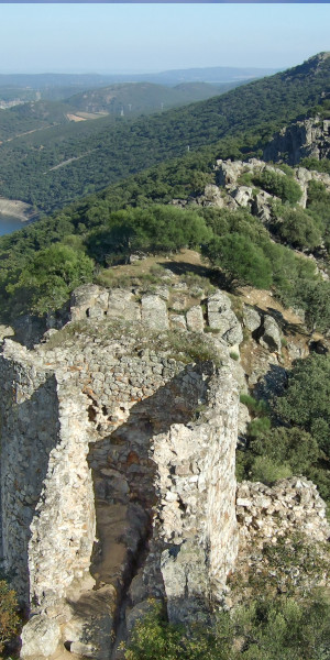 Paisaje del Parque Nacional de Monfragüe